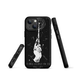 Cosmic Devotion Tough Phone Case For IPhone -Rogue & Wolf Shop tough case for iphone matte iphone 13 mini front 6538d6571d0d9
