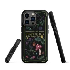 Book Of Herbology Tough Phone Case For IPhone 34 Book Of Herbology Tough Phone Case For IPhone -Rogue & Wolf Shop tough case for iphone matte iphone 13 pro front 652513ad622c8