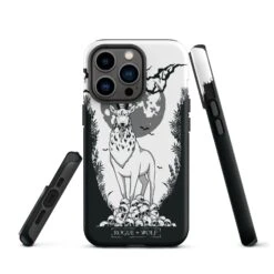 Stag Guardian Tough Phone Case For IPhone -Rogue & Wolf Shop tough case for iphone matte iphone 13 pro front 65265d3ea0c1f