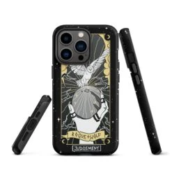 Judgement Tarot Tough Phone Case For IPhone -Rogue & Wolf Shop tough case for iphone matte iphone 13 pro front 65266fcdbadb9