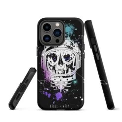 Cat-Astro-Phe Tough Phone Case For IPhone -Rogue & Wolf Shop tough case for iphone matte iphone 13 pro front 6538c499885aa