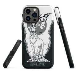 Stag Guardian Tough Phone Case For IPhone -Rogue & Wolf Shop tough case for iphone matte iphone 13 pro max front 65265d3ea0c6d