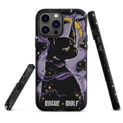 Witch Kitten Tough Phone Case For IPhone -Rogue & Wolf Shop tough case for iphone matte iphone 13 pro max front 6526607acd5d8