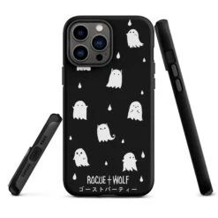 Ghost Party Tough Phone Case For IPhone -Rogue & Wolf Shop tough case for iphone matte iphone 13 pro max front 652668575143d