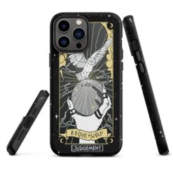 Judgement Tarot Tough Phone Case For IPhone -Rogue & Wolf Shop tough case for iphone matte iphone 13 pro max front 65266fcdbae07