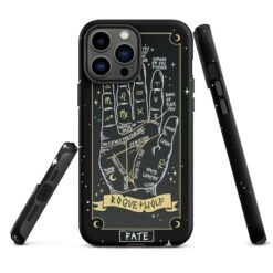 Fate Tarot [Phones] Tough Phone Case For IPhone -Rogue & Wolf Shop tough case for iphone matte iphone 13 pro max front 6526703e9df1d