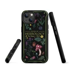 Book Of Herbology Tough Phone Case For IPhone 36 Book Of Herbology Tough Phone Case For IPhone -Rogue & Wolf Shop tough case for iphone matte iphone 14 front 652513ad6236b