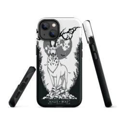 Stag Guardian Tough Phone Case For IPhone -Rogue & Wolf Shop tough case for iphone matte iphone 14 front 65265d3ea0cba