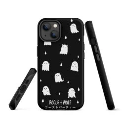 Ghost Party Tough Phone Case For IPhone -Rogue & Wolf Shop tough case for iphone matte iphone 14 front 652668575148c