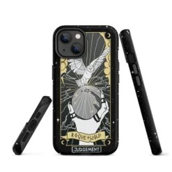 Judgement Tarot Tough Phone Case For IPhone -Rogue & Wolf Shop tough case for iphone matte iphone 14 front 65266fcdbae57