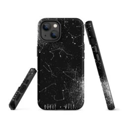 Constellation Tough Phone Case For IPhone -Rogue & Wolf Shop tough case for iphone matte iphone 14 front 6538c39963387