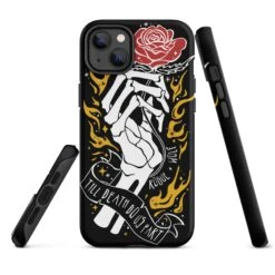 Till Death Do Us Part Tough Phone Case For IPhone -Rogue & Wolf Shop tough case for iphone matte iphone 14 plus front 65266683a8b44