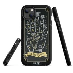 Fate Tarot [Phones] Tough Phone Case For IPhone -Rogue & Wolf Shop tough case for iphone matte iphone 14 plus front 6526703e9dfc3