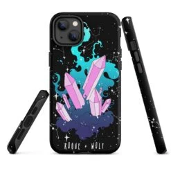 Crystal Queen Tough Phone Case For IPhone -Rogue & Wolf Shop tough case for iphone matte iphone 14 plus front 6538d6183f2d5
