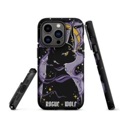 Witch Kitten Tough Phone Case For IPhone -Rogue & Wolf Shop tough case for iphone matte iphone 14 pro front 6526607acd6d6