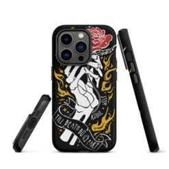 Till Death Do Us Part Tough Phone Case For IPhone -Rogue & Wolf Shop tough case for iphone matte iphone 14 pro front 65266683a8bd1