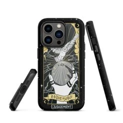 Judgement Tarot Tough Phone Case For IPhone -Rogue & Wolf Shop tough case for iphone matte iphone 14 pro front 65266fcdbaeff