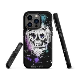 Cat-Astro-Phe Tough Phone Case For IPhone -Rogue & Wolf Shop tough case for iphone matte iphone 14 pro front 6538c499886d9