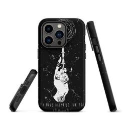 Cosmic Devotion Tough Phone Case For IPhone -Rogue & Wolf Shop tough case for iphone matte iphone 14 pro front 6538d6571d46e