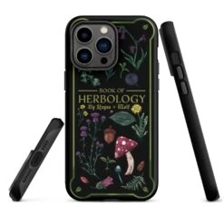 Book Of Herbology Tough Phone Case For IPhone 39 Book Of Herbology Tough Phone Case For IPhone -Rogue & Wolf Shop tough case for iphone matte iphone 14 pro max front 652513ad62456