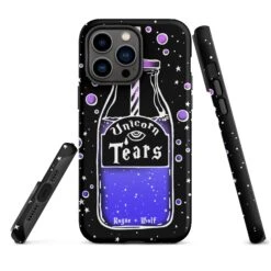 Unicorn Tears Tough Phone Case For IPhone -Rogue & Wolf Shop tough case for iphone matte iphone 14 pro max front 65265cf6c0467