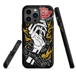 Till Death Do Us Part Tough Phone Case For IPhone -Rogue & Wolf Shop tough case for iphone matte iphone 14 pro max front 65266683a8c5f