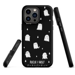 Ghost Party Tough Phone Case For IPhone -Rogue & Wolf Shop tough case for iphone matte iphone 14 pro max front 6526685751575