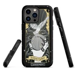 Judgement Tarot Tough Phone Case For IPhone -Rogue & Wolf Shop tough case for iphone matte iphone 14 pro max front 65266fcdbaf4f