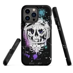 Cat-Astro-Phe Tough Phone Case For IPhone -Rogue & Wolf Shop tough case for iphone matte iphone 14 pro max front 6538c49988723