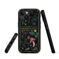 Book Of Herbology Tough Phone Case For IPhone 40 Book Of Herbology Tough Phone Case For IPhone -Rogue & Wolf Shop tough case for iphone matte iphone 15 front 652513ad624a3