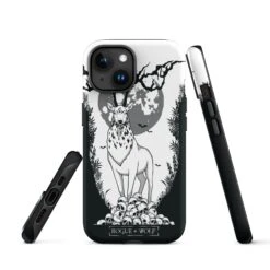 Stag Guardian Tough Phone Case For IPhone -Rogue & Wolf Shop tough case for iphone matte iphone 15 front 65265d3ea0de9