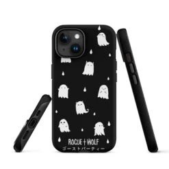 Ghost Party Tough Phone Case For IPhone -Rogue & Wolf Shop tough case for iphone matte iphone 15 front 65266857515f2