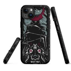 Vampire Bat Tough Phone Case For IPhone -Rogue & Wolf Shop tough case for iphone matte iphone 15 plus front 6525125db8640