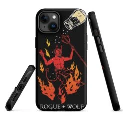 One Salty Devil Tough Phone Case For IPhone 40 One Salty Devil Tough Phone Case For IPhone -Rogue & Wolf Shop tough case for iphone matte iphone 15 plus front 65266202a79a8