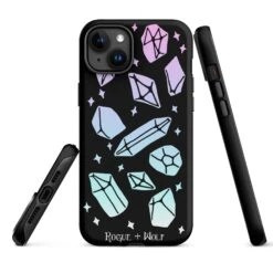 Divination Crystals Tough Phone Case For IPhone -Rogue & Wolf Shop tough case for iphone matte iphone 15 plus front 65266c56ba5f7