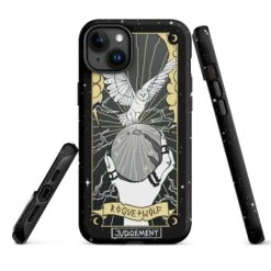 Judgement Tarot Tough Phone Case For IPhone -Rogue & Wolf Shop tough case for iphone matte iphone 15 plus front 65266fcdbafea
