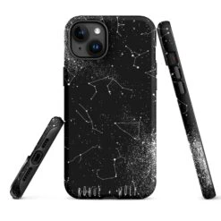 Constellation Tough Phone Case For IPhone -Rogue & Wolf Shop tough case for iphone matte iphone 15 plus front 6538c39963625
