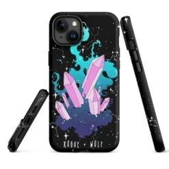Crystal Queen Tough Phone Case For IPhone -Rogue & Wolf Shop tough case for iphone matte iphone 15 plus front 6538d6183f52e