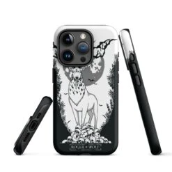 Stag Guardian Tough Phone Case For IPhone -Rogue & Wolf Shop tough case for iphone matte iphone 15 pro front 65265d3ea0e80