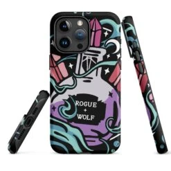 Crystal Potion Tough Phone Case For IPhone -Rogue & Wolf Shop tough case for iphone matte iphone 15 pro max front 652511fa1ee14