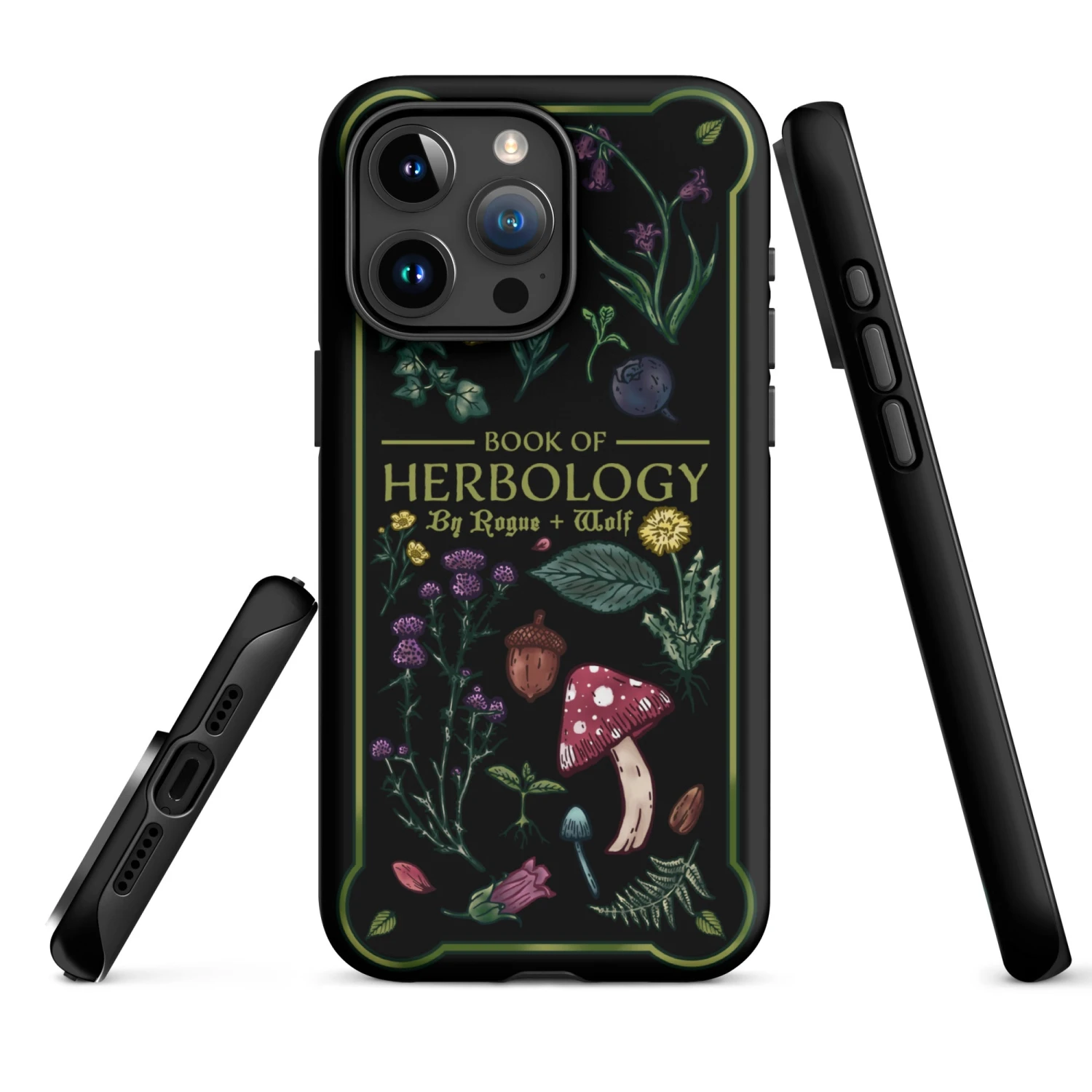 Book Of Herbology Tough Phone Case For IPhone 5 Book Of Herbology Tough Phone Case For IPhone - Image 3