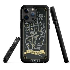 Fate Tarot [Phones] Tough Phone Case For IPhone -Rogue & Wolf Shop tough case for iphone matte iphone 15 pro max front 6526703e9ce45