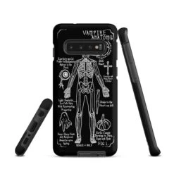 Vampire Anatomy Tough Phone Case For Samsung -Rogue & Wolf Shop tough case for samsung matte samsung galaxy s10 front 65265f757eff3