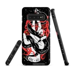 Love Bite Tough Phone Case For Samsung -Rogue & Wolf Shop tough case for samsung matte samsung galaxy s10 plus front 652666c61139f