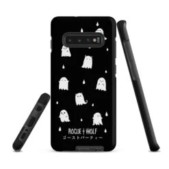 Ghost Party Tough Phone Case For Samsung -Rogue & Wolf Shop tough case for samsung matte samsung galaxy s10 plus front 65266822bd525