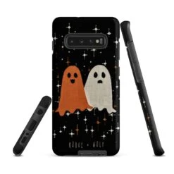 Ghost Besties Tough Phone Case For Samsung -Rogue & Wolf Shop tough case for samsung matte samsung galaxy s10 plus front 655386470d255