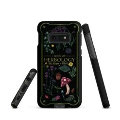 Book Of Herbology Tough Phone Case For Samsung -Rogue & Wolf Shop tough case for samsung matte samsung galaxy s10e front 652513e145626