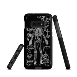 Vampire Anatomy Tough Phone Case For Samsung -Rogue & Wolf Shop tough case for samsung matte samsung galaxy s10e front 65265f757f176