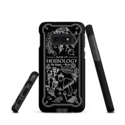 Book Of Herbology B&W Tough Phone Case For Samsung 26 Book Of Herbology B&W Tough Phone Case For Samsung -Rogue & Wolf Shop tough case for samsung matte samsung galaxy s10e front 6526632f732dc