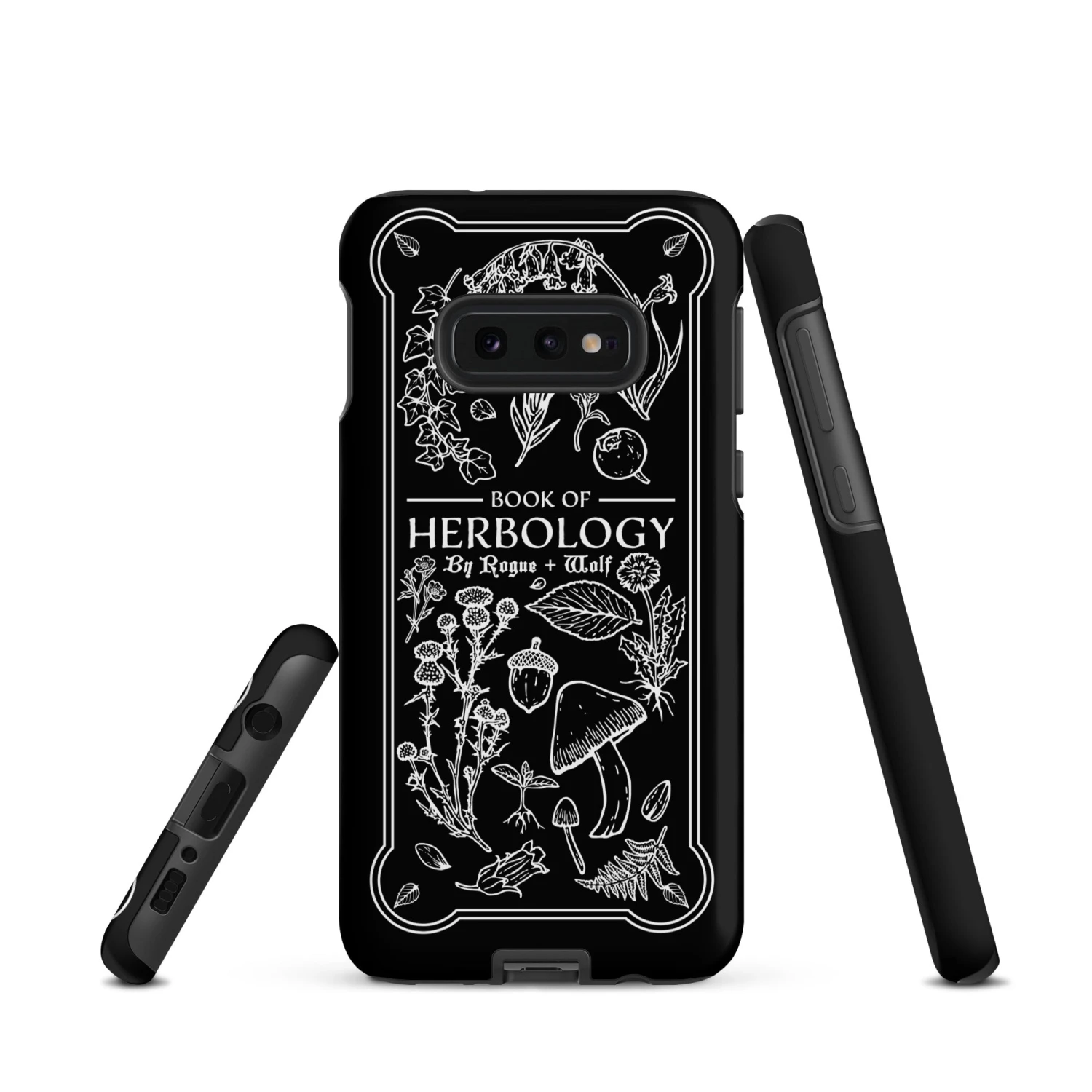 Book Of Herbology B&W Tough Phone Case For Samsung 7 Book Of Herbology B&W Tough Phone Case For Samsung - Image 5